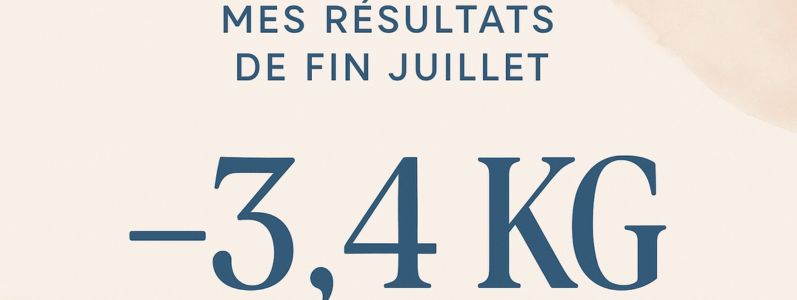 Les résultats de fin juillet